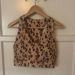 Fabletics Cheetah Sports Bra